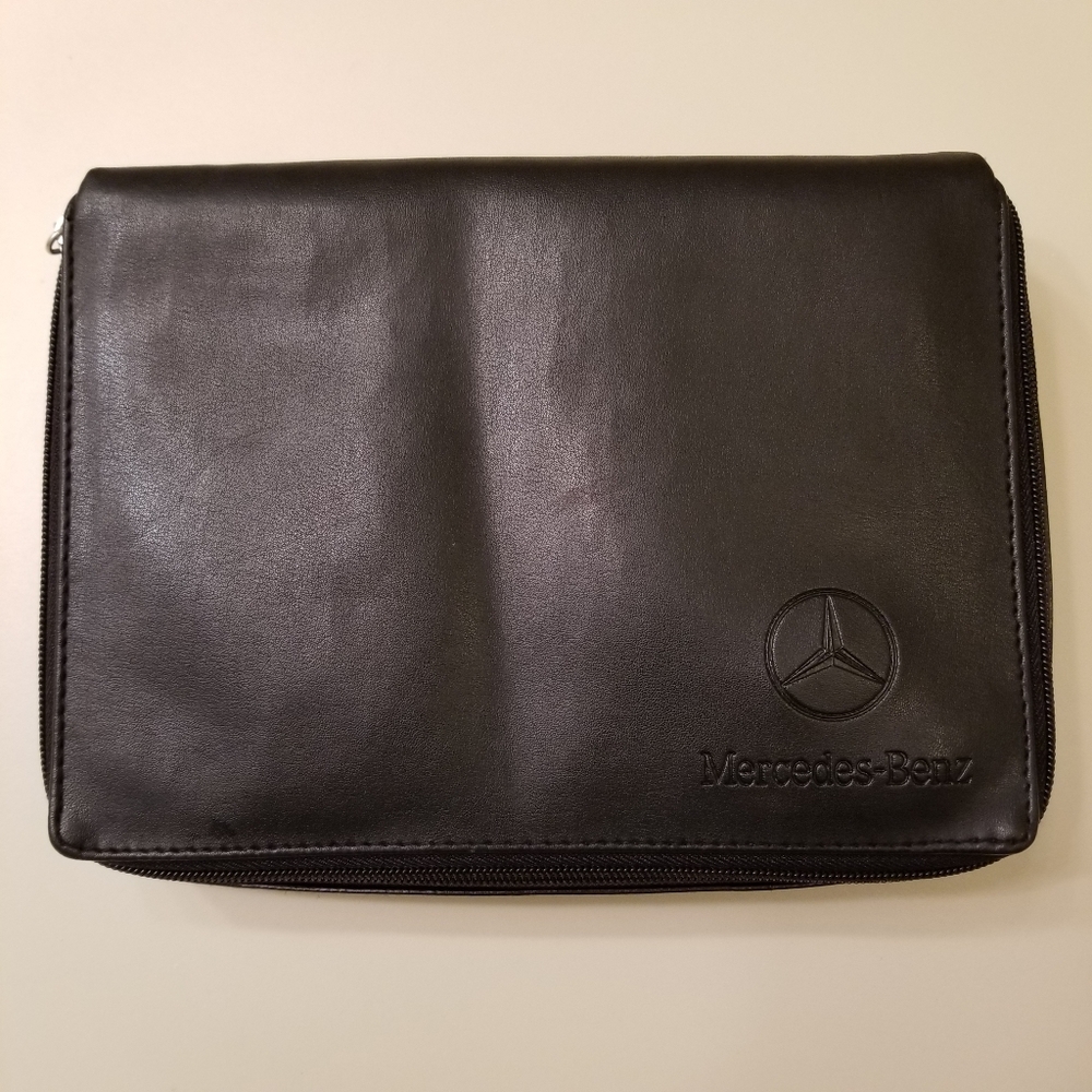 OEM Case Only Mercedes-Benz Holder Folio For Vehicle Owners Operator Manual/Book